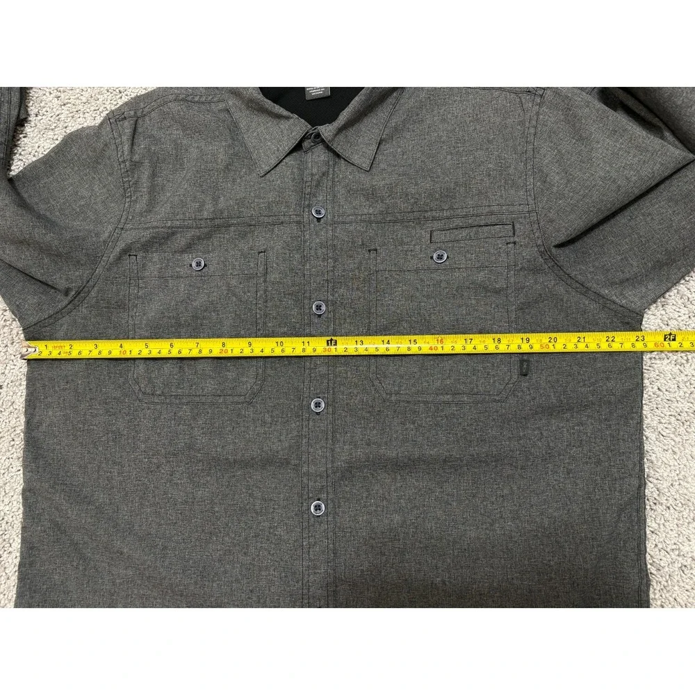 Outdoor Research Shirt Wayward II LS Long Sleeve Button Stretch Gray Mens Large - Picture 13 of 16